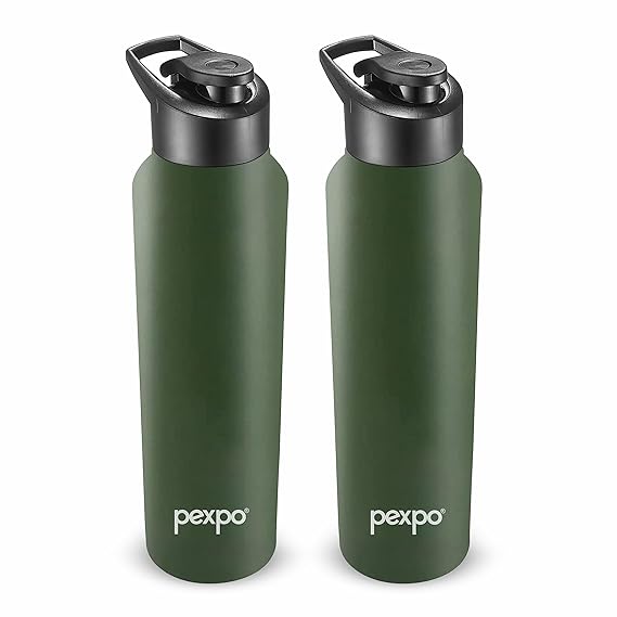 Chromo SS Water Bottle with Sipper Cap