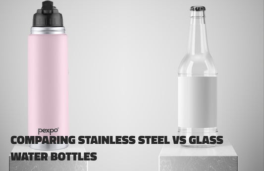 Stainless Steel vs Glass Water Bottles