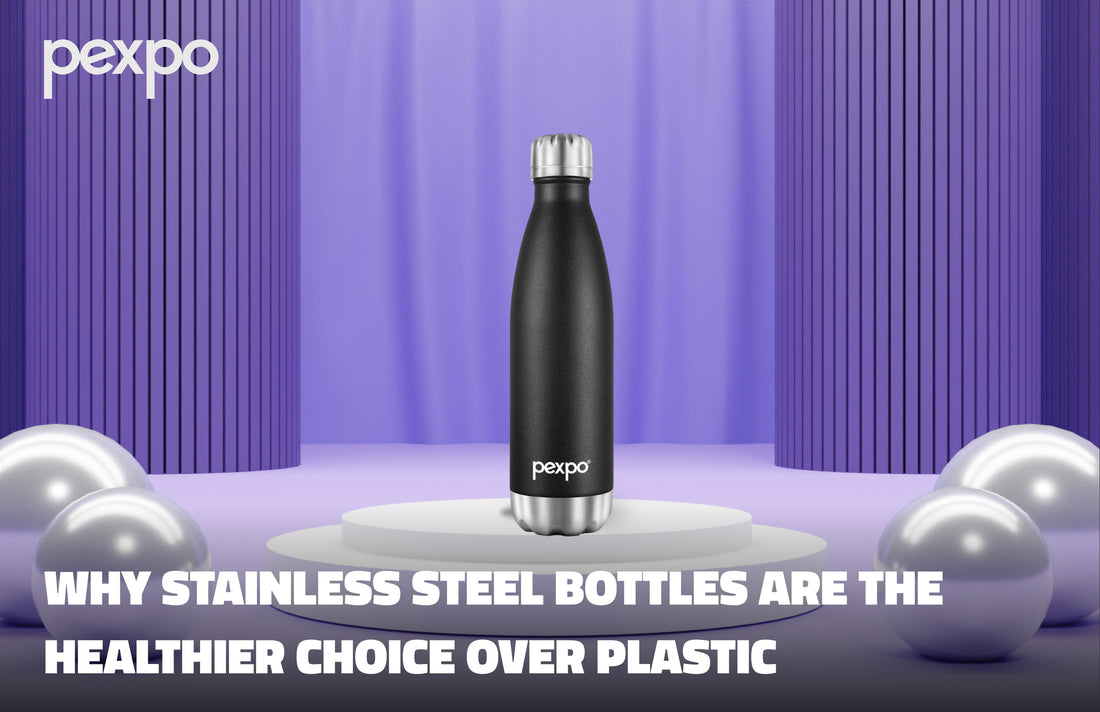 Why Stainless Steel Bottles Are the Healthier Choice Over Plastic