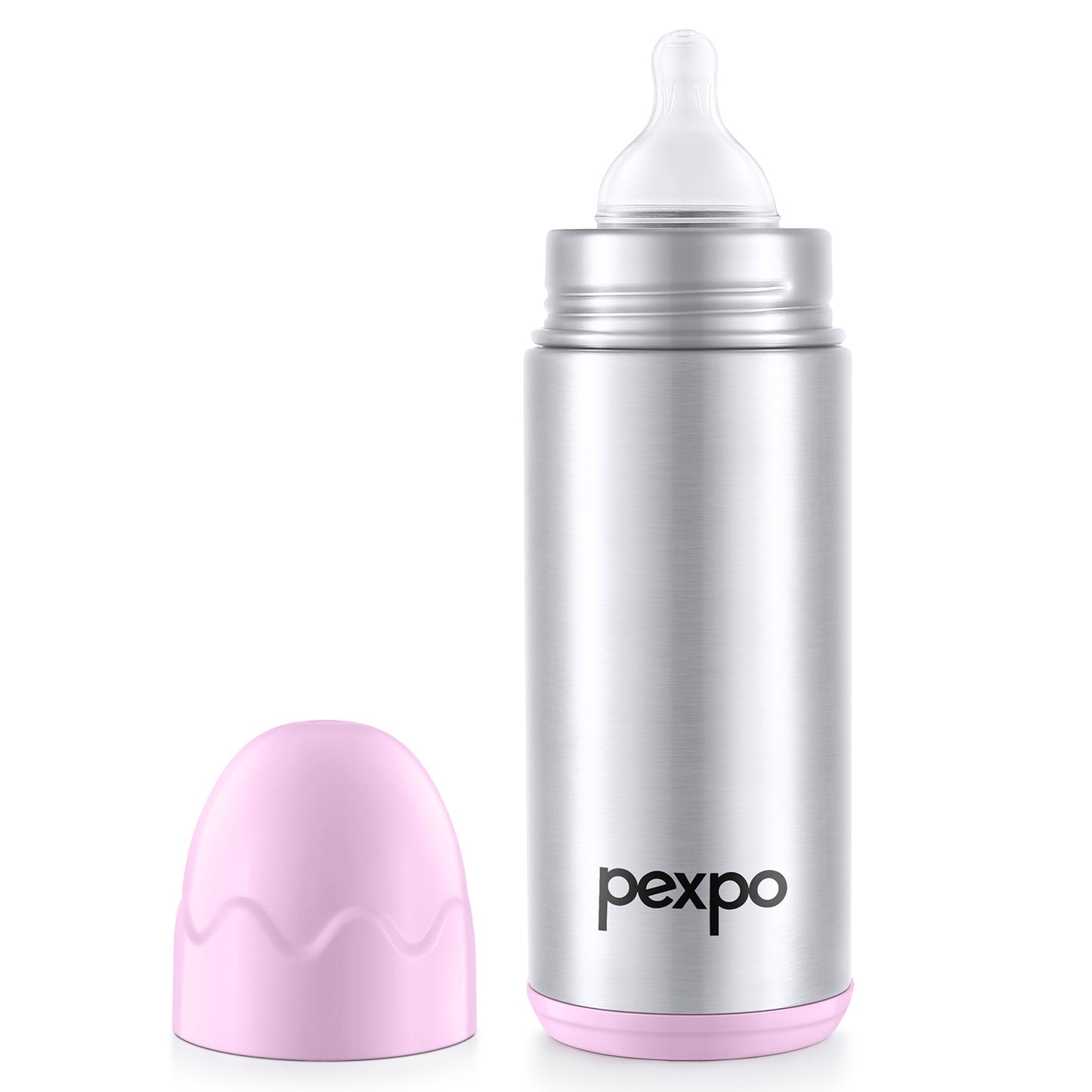 Pexpo Thermo Joy – Stainless Steel Feeding Baby Bottle