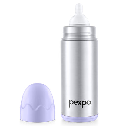 Pexpo Thermo Joy – Stainless Steel Feeding Baby Bottle