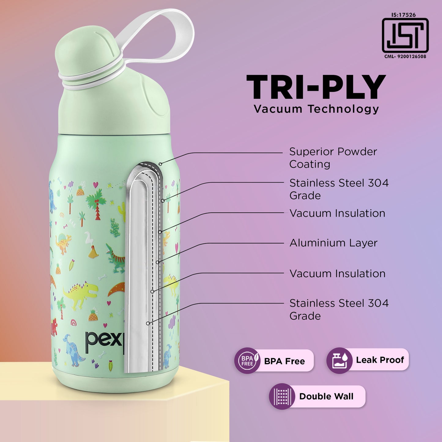 Piano Art Hot & Cold Water Bottle