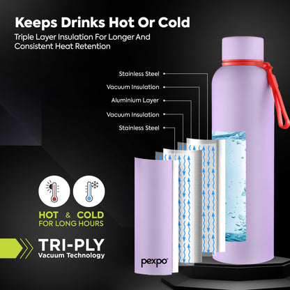 Bravo Hot & Cold Water Bottle - Pastel Edition