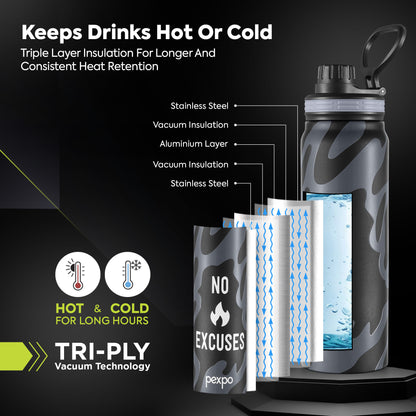 Austin Art Hot & Cold Water Bottle