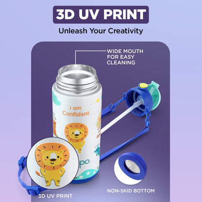 Pixy Art Hot & Cold Water Bottle