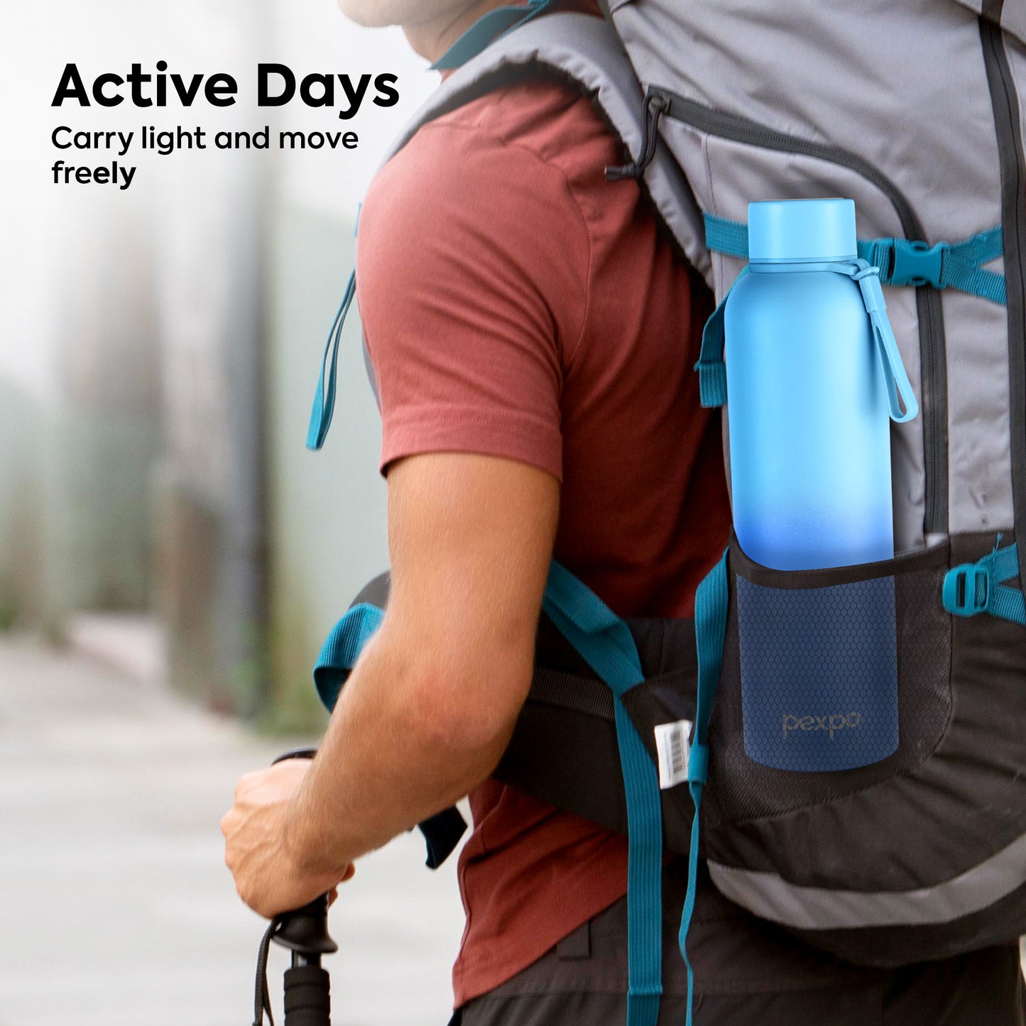 Bravo Hot & Cold Water Bottle - Ombre Design