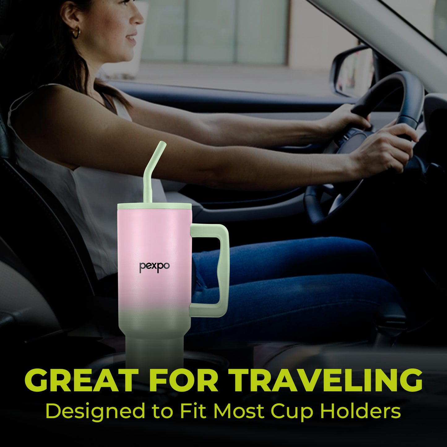 Stanzy – Insulated Stainless Steel Tumbler with Handle
