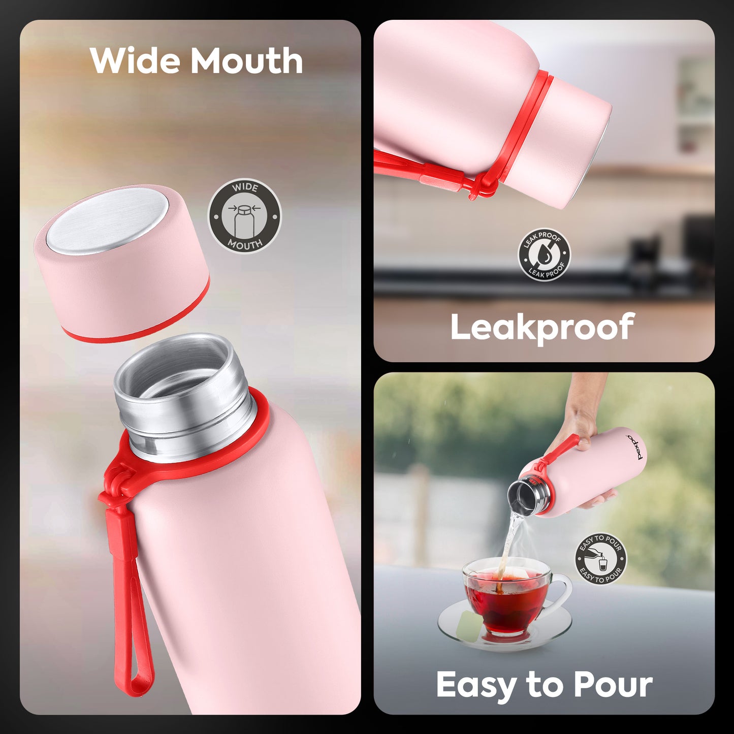 Bravo Hot & Cold Water Bottle - Pastel Edition