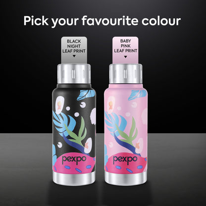 Cameo Plant-themed Art Hot & Cold Water Bottle