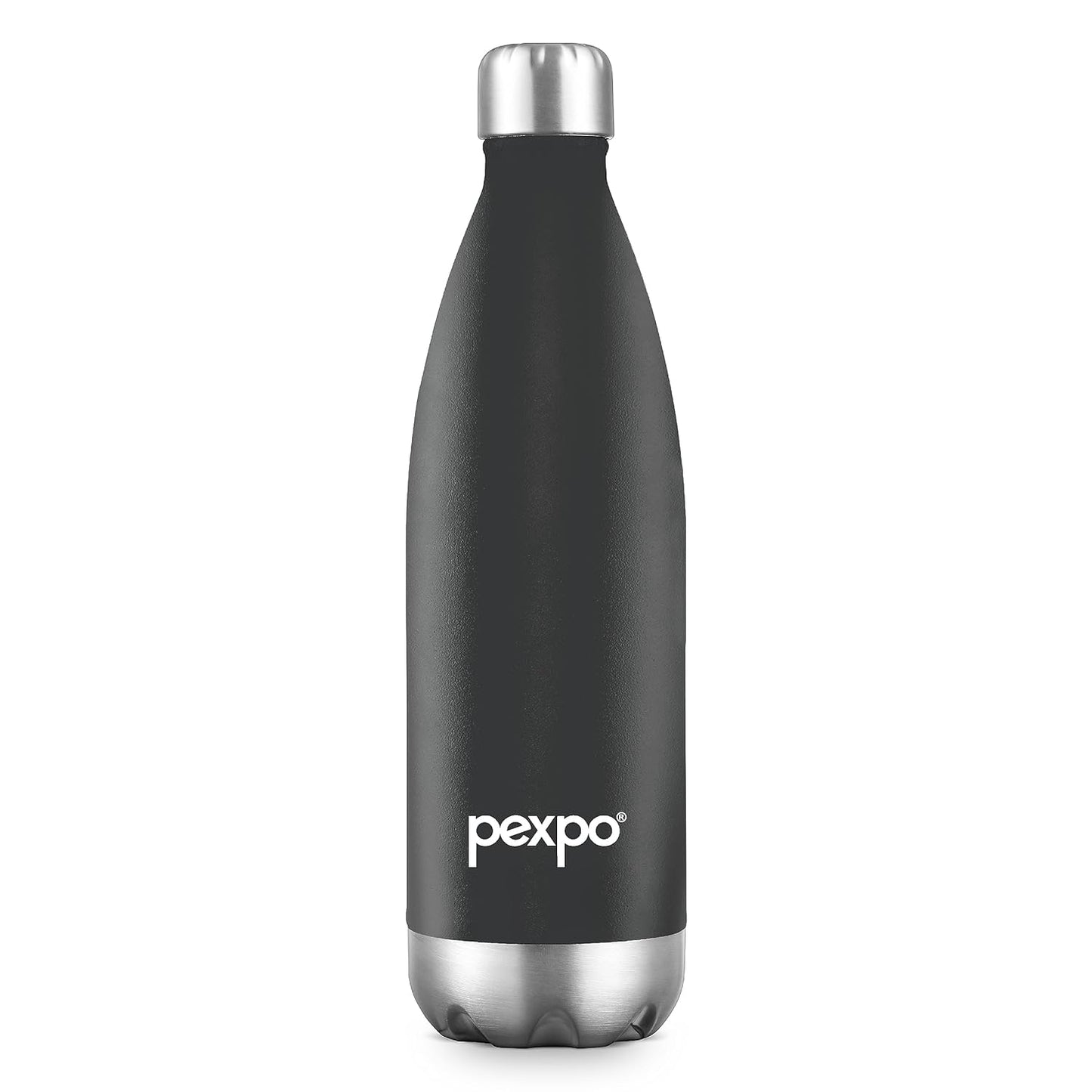 Pexpo Electro - Stainless Steel Vacuum Insulated Leak Proof Bottle | 24/7 Hot & Cold | ISI Certified