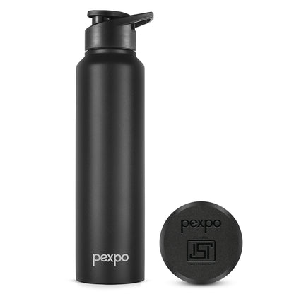 Chromo SS Water Bottle with Sipper Cap