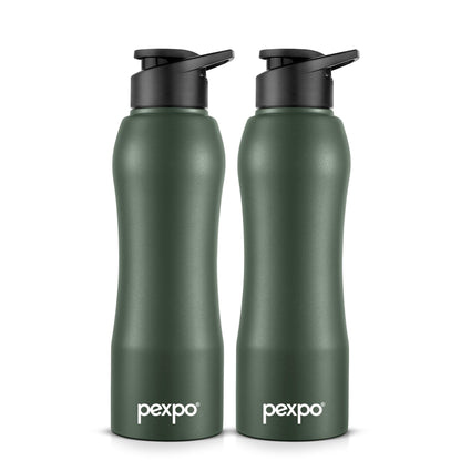 Bistro SS Water Bottle with Sipper Cap