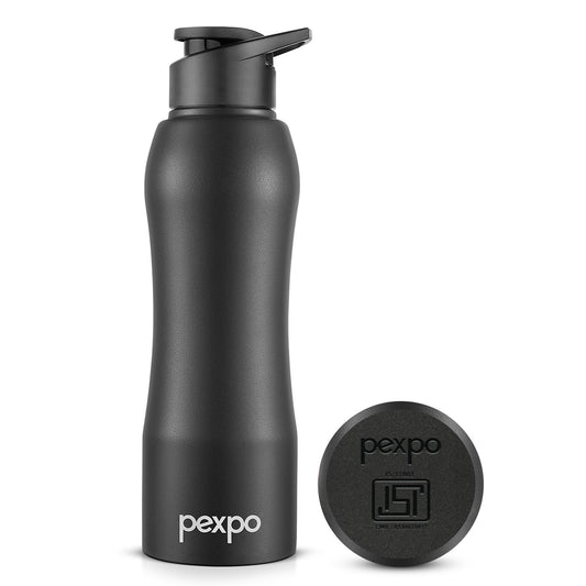 Bistro SS Water Bottle with Sipper Cap
