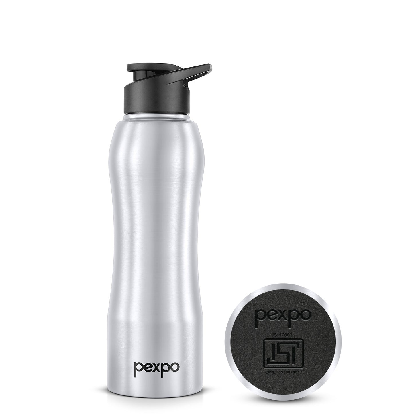 Bistro SS Water Bottle with Sipper Cap