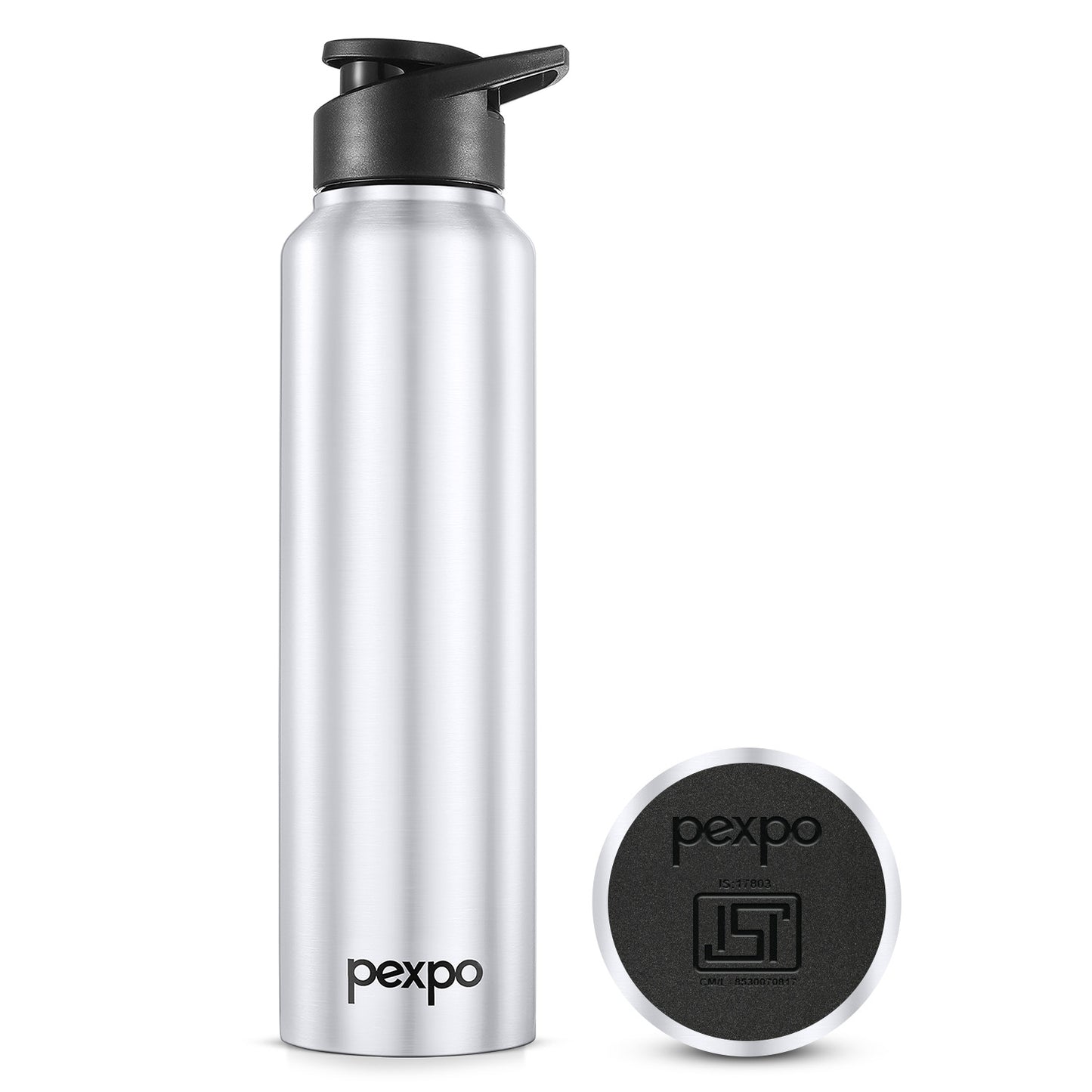 Chromo SS Water Bottle with Sipper Cap