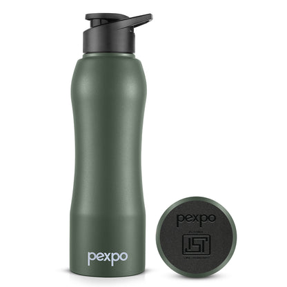 Bistro SS Water Bottle with Sipper Cap