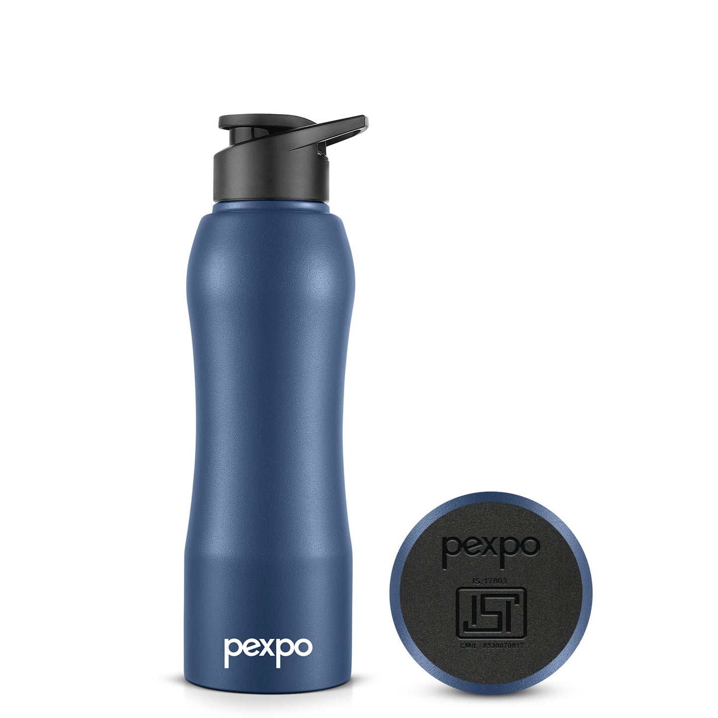 Bistro SS Water Bottle with Sipper Cap
