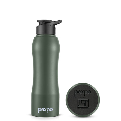 Bistro SS Water Bottle with Sipper Cap