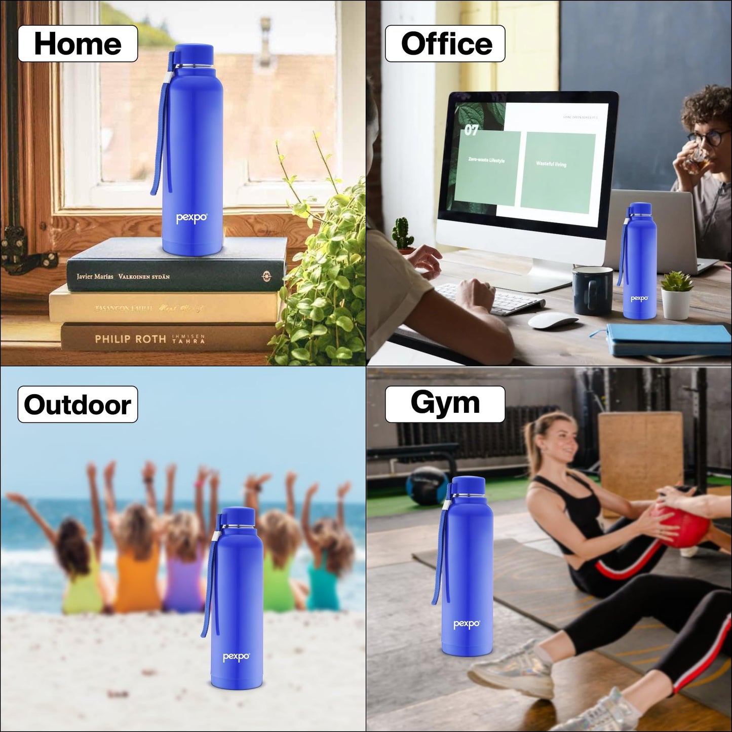 Stereo Warm & Cold Water Bottle