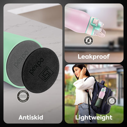 Bliss SS Water Bottle with Double Lock Cap