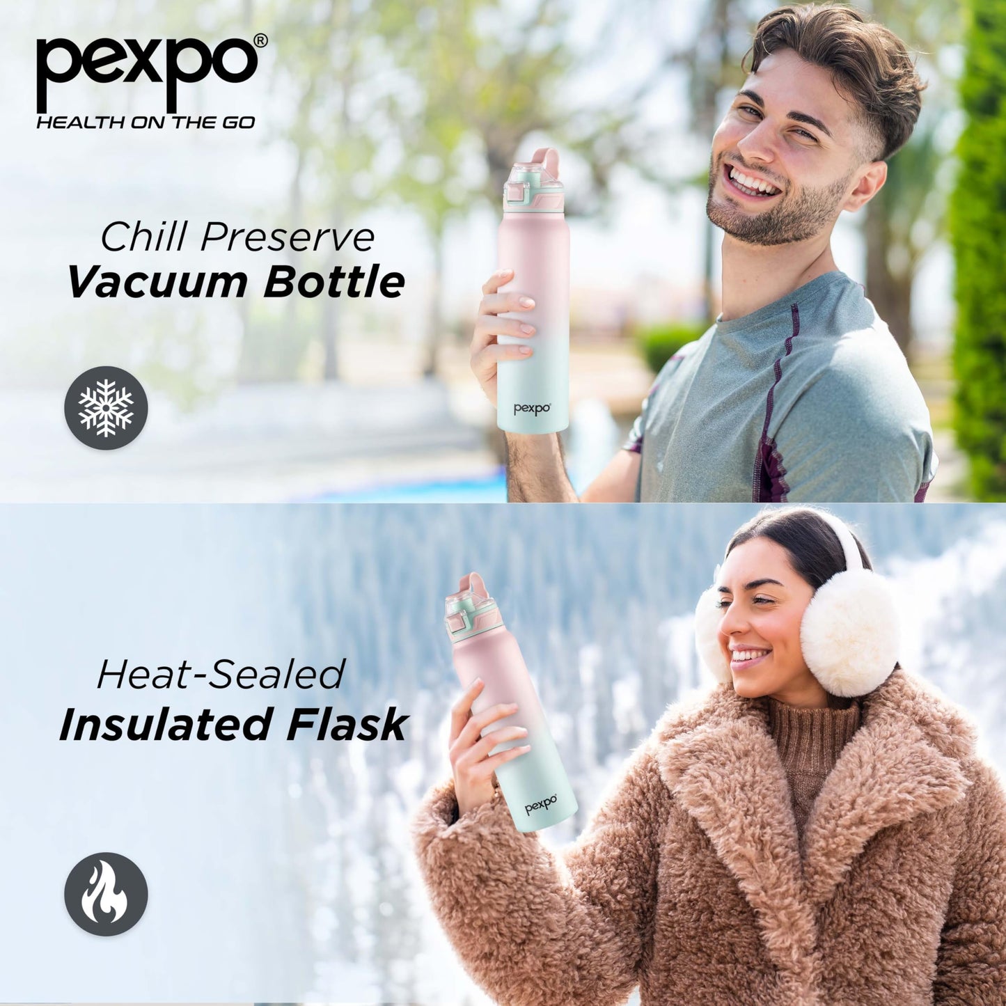 Amaze Hot & Cold Water Bottle