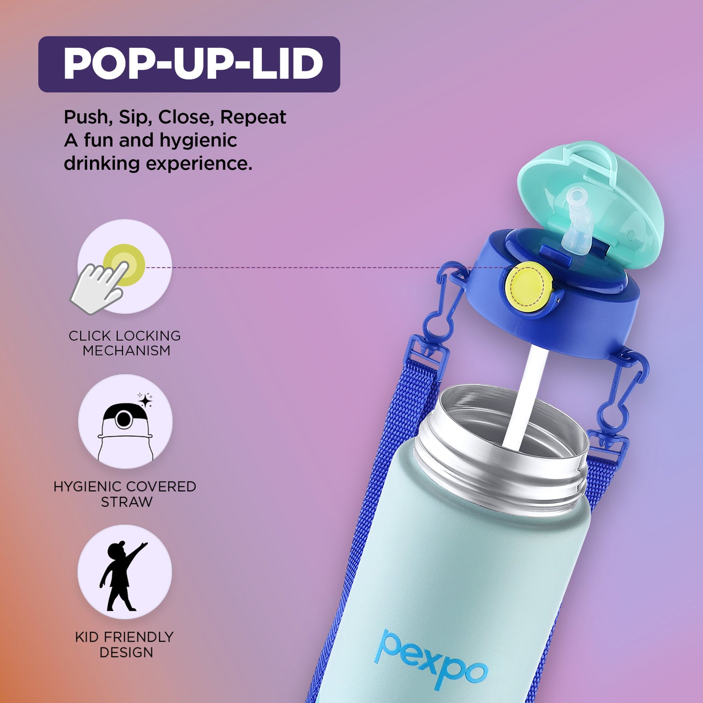 Pixy Art Hot & Cold Water Bottle