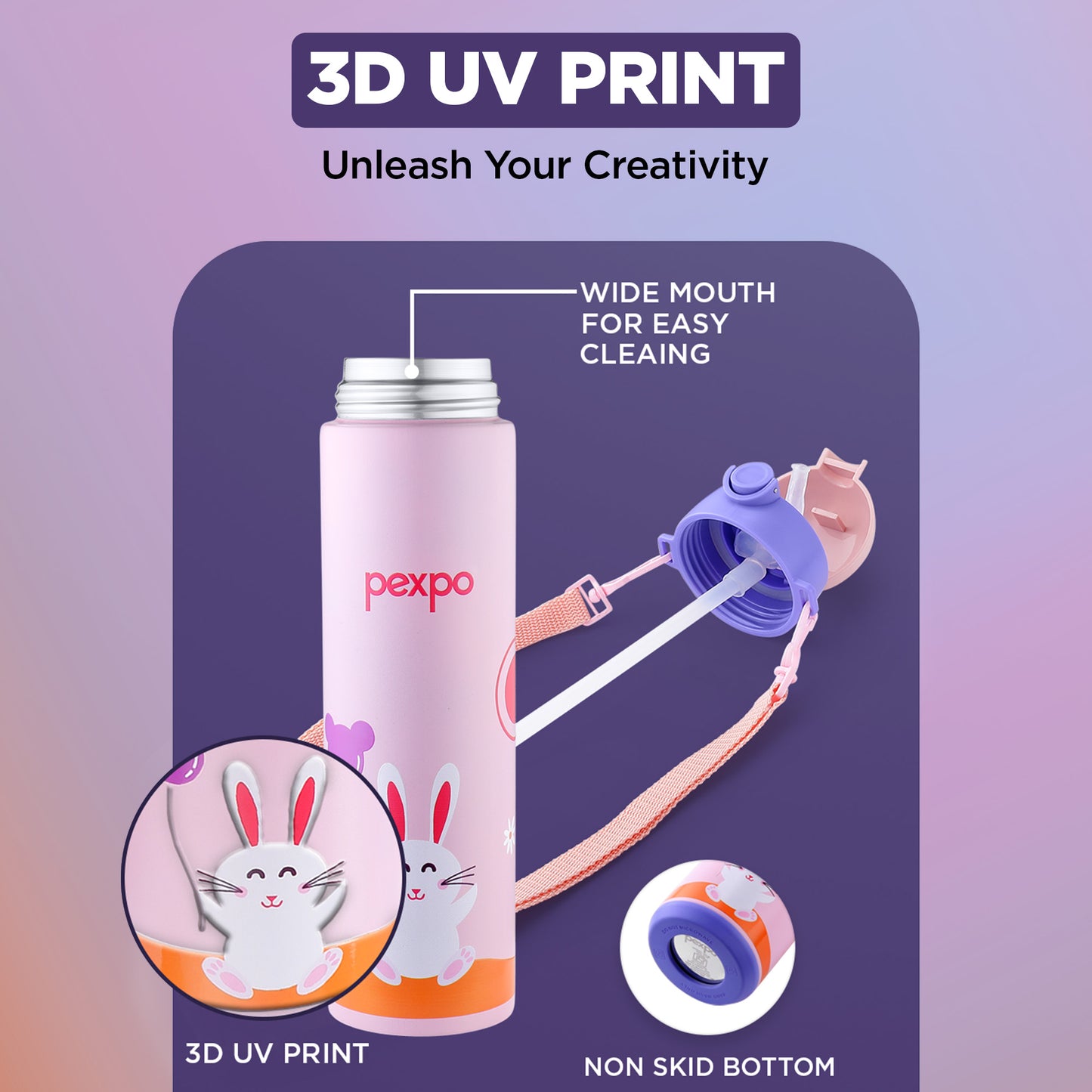 Pixy Art Hot & Cold Water Bottle