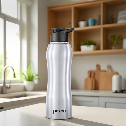 Bistro SS Water Bottle with Sipper Cap