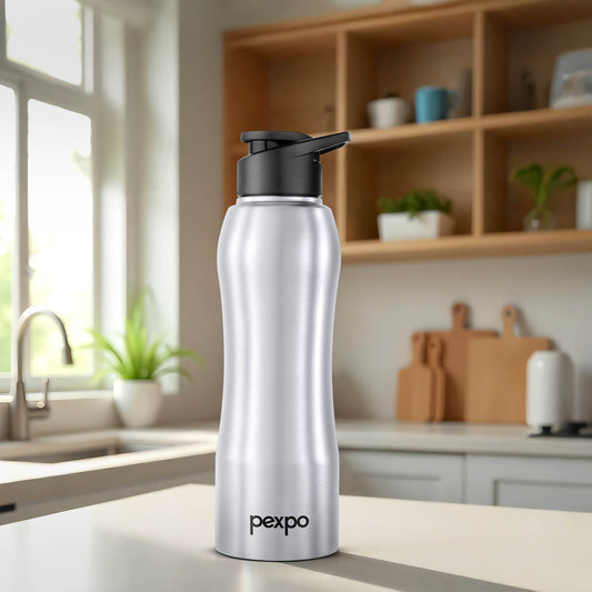 Bistro SS Water Bottle with Sipper Cap