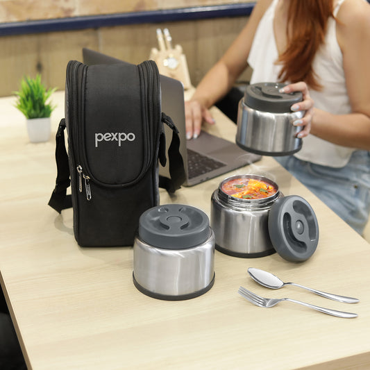 Extreme Double Wall Vacuum Insulated Stainless Steel Lunch Box