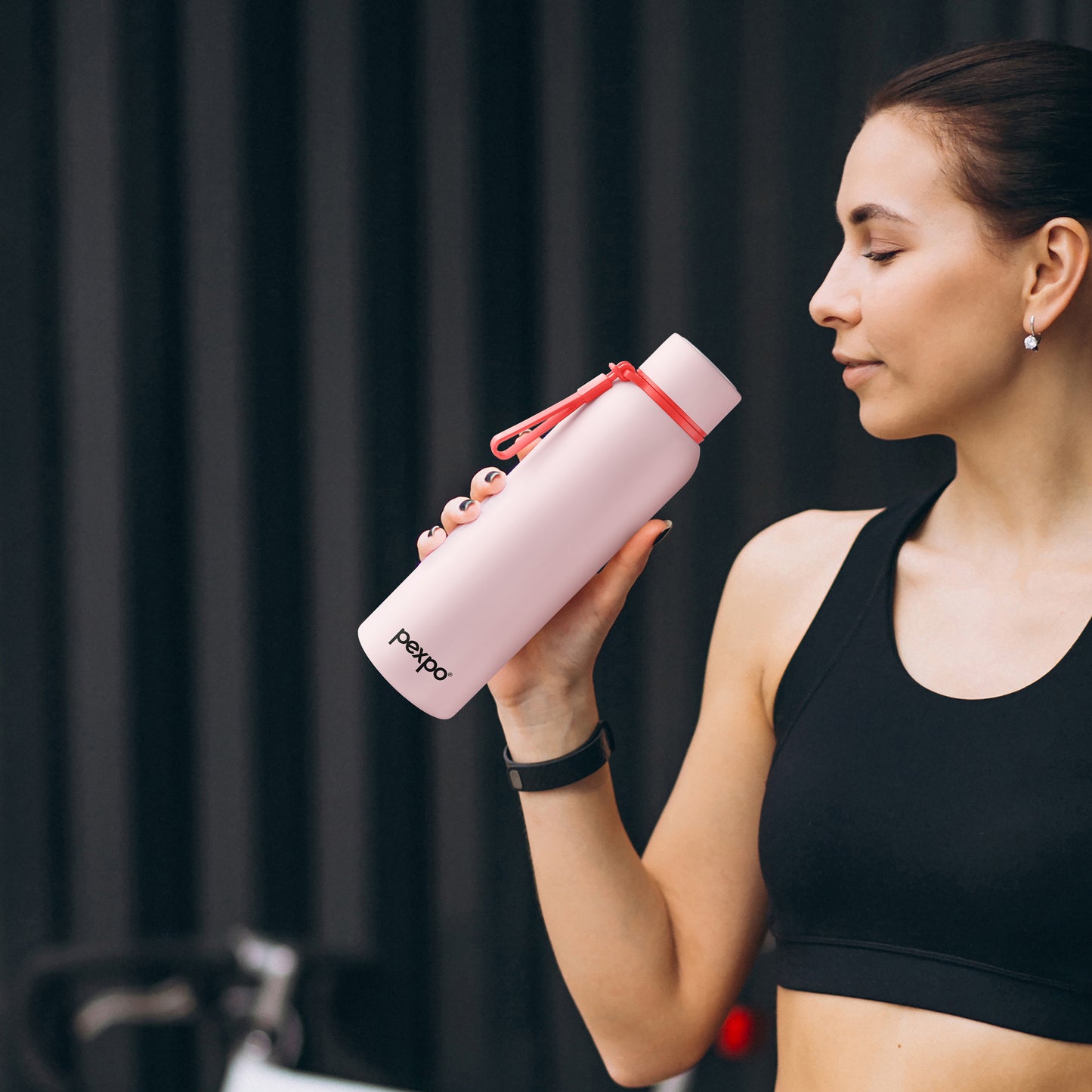 Pexpo Bravo Thermo Steel Bottle | Tri-Ply Vacuum Insulated Hot & Cold Flask - Pastel Edition