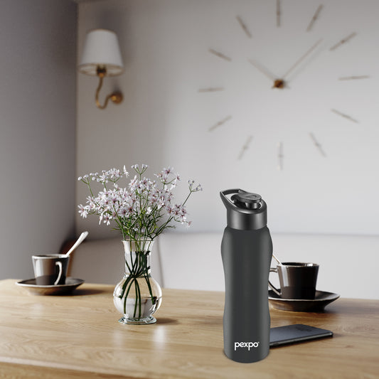 Bistro SS Water Bottle with Sipper Cap