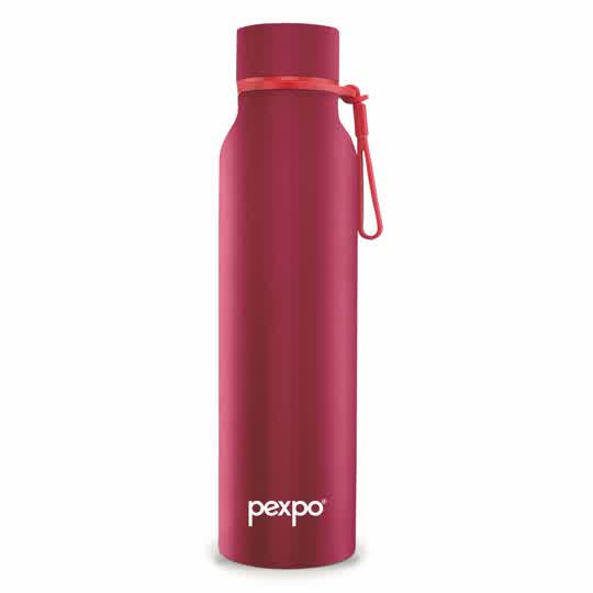 Pexpo Bosco- Stainless Steel Vacuum Insulated Water Bottle | BPA-Free | 24/7 Hot & Cold
