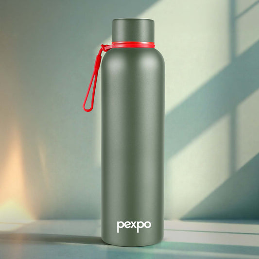 Pexpo Bravo Thermo Steel Bottle | Tri-Ply Vacuum Insulated Hot & Cold Flask