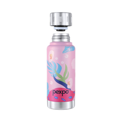 Cameo Plant-themed Art Hot & Cold Water Bottle
