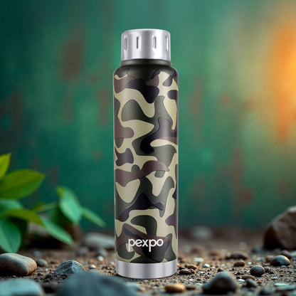 Cameo Camouflage Art Hot & Cold Water Bottle