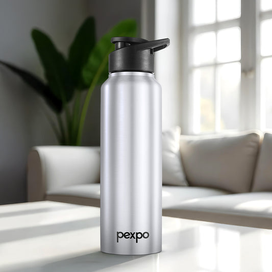 Chromo SS Water Bottle with Sipper Cap