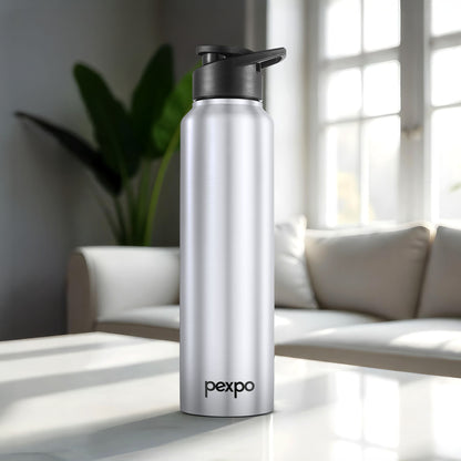 Chromo SS Water Bottle with Sipper Cap
