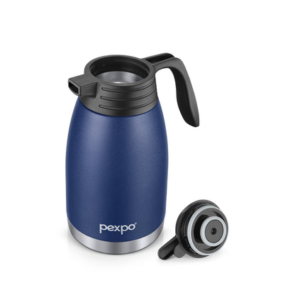 Pexpo- Stainless Steel Cosmo Carafe Vacuum Insulated (Tea pot) | 24/7 Hot & Cold