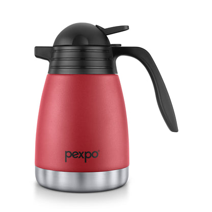 Pexpo- Stainless Steel Cosmo Carafe Vacuum Insulated (Tea pot) | 24/7 Hot & Cold