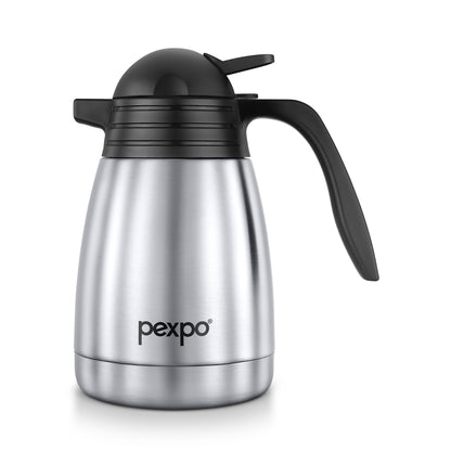 Pexpo- Stainless Steel Cosmo Carafe Vacuum Insulated (Tea pot) | 24/7 Hot & Cold