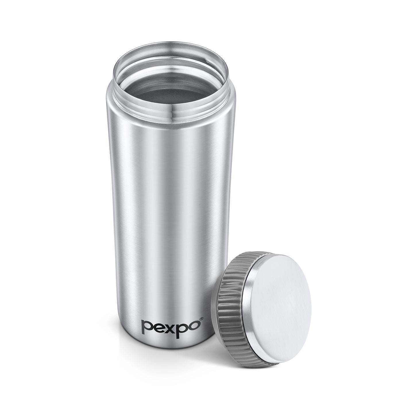 Pexpo Crypto - Stainless Steel Vacuum Insulated Water Bottle | 24/7 Hot & Cold | Leak-Proof & Eco-Friendly | ISI Certified