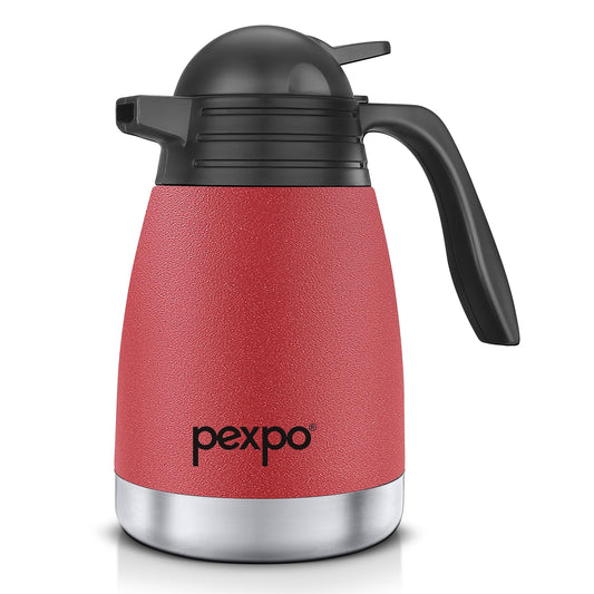 Pexpo- Stainless Steel Cosmo Carafe Vacuum Insulated (Tea pot) | 24/7 Hot & Cold