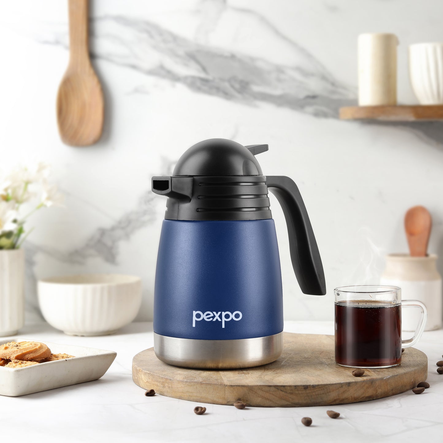 Stainless Steel Cosmo Carafe Vacuum Insulated (Tea pot)