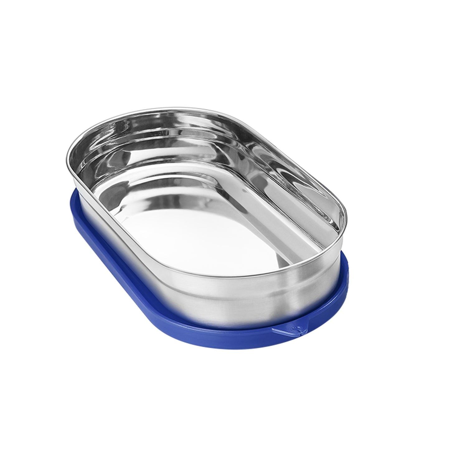 Chapati Box Oval-Shaped Steel Container