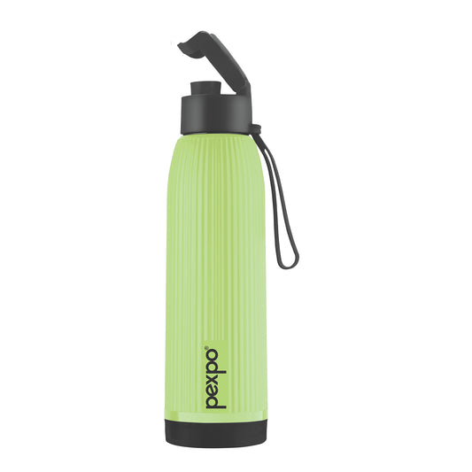 PEXPO Easy Sip - Leak-Proof Stainless Steel Water Bottle with SIPPER Cap & vibrant colors