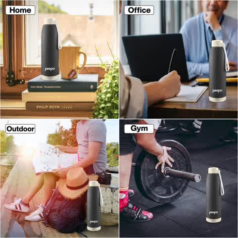 Easy Grip PU Water Bottle