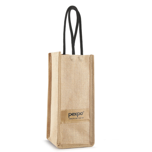 Eco-Friendly Jute Bag for Pexpo Electro Steel Bottles