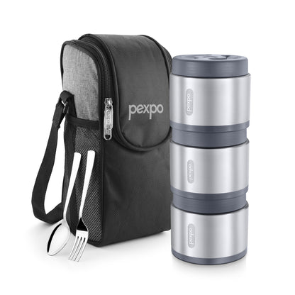 Extreme Smart Double Wall Vacuum Insulated Stainless Steel Lunch Box