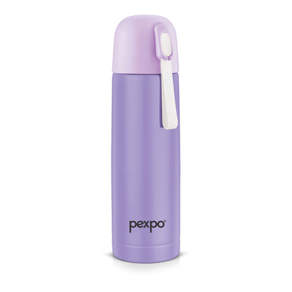 Pexpo Figo- Stainless Steel Hot and Cold Vacuum Insulated Flask | Lightweight & Keeps Drinks Hot/Cold for 24+ Hours